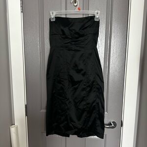 BEBE strapless knee length LBD